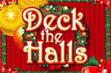 Deck the halls slot logo