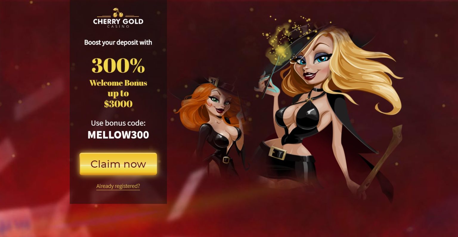 cherry gold casino $100 free